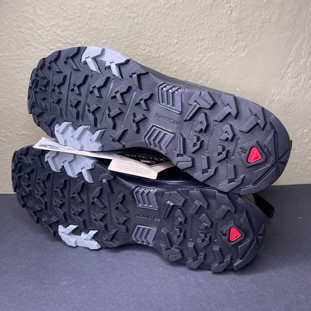 Salomon X Ultra 4 GTX Low Mens Size 12 2E Wide Black Gray Hiking Trail Shoes New - Picture 11 of 11